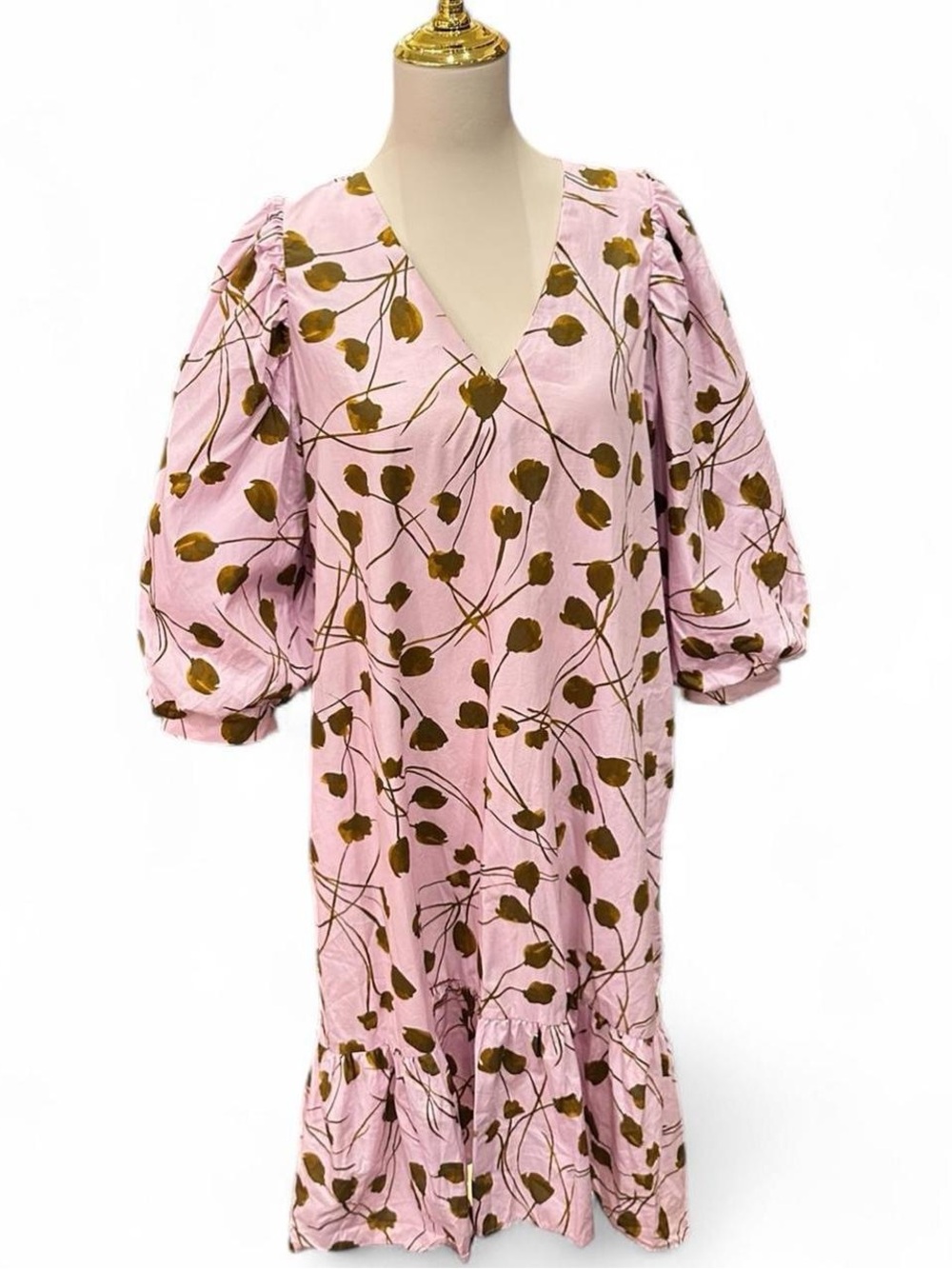Pink n Brown Floral A New Day Dress